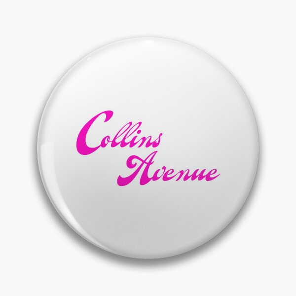 Item preview, Collins Avenue, South Beach - Miami, Florida - Electric Neon Pink Fuscia designed and sold by SlomotionsShop.