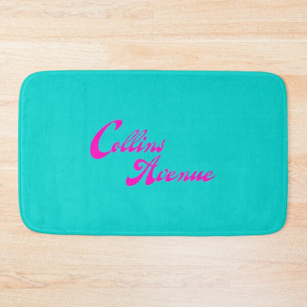 Item preview, Collins Avenue, South Beach - Miami, Florida - Electric Neon Pink Fuscia designed and sold by SlomotionsShop.