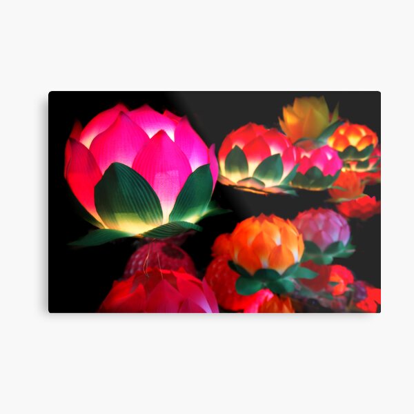 Lantern Festival Metal Print
