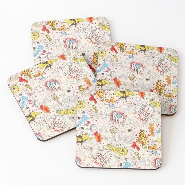 Item preview, Comic Sound Effects pattern designed and sold by saracurrys.