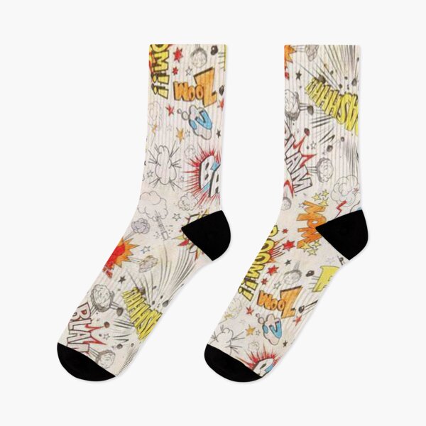 Item preview, Comic Sound Effects pattern designed and sold by saracurrys.
