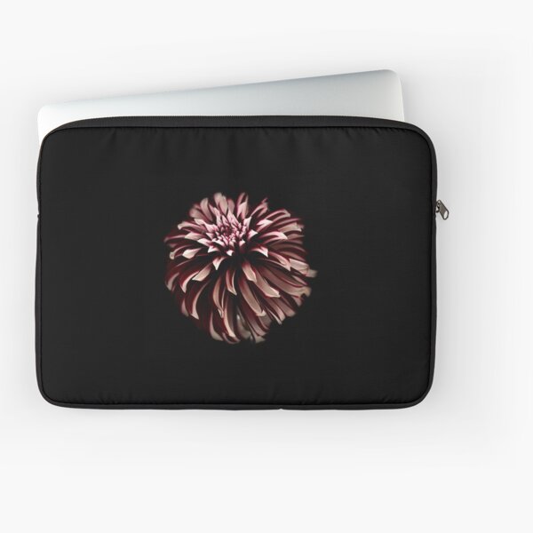 Black Dahlia Laptop Sleeve