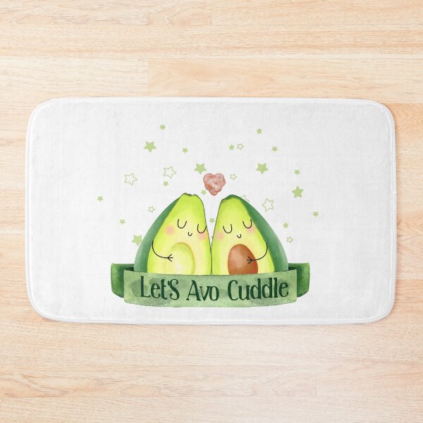 Item preview, Lets Avo Cuddle - Avocado Couple Food Pun designed and sold by PirateAvocado.