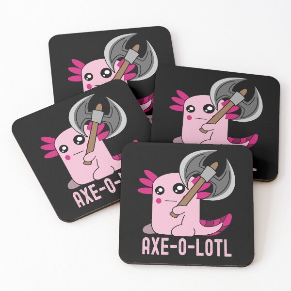 Item preview, Axe-O-Lotl Funny Kawaii Anime Axolotl designed and sold by eternallygifted.