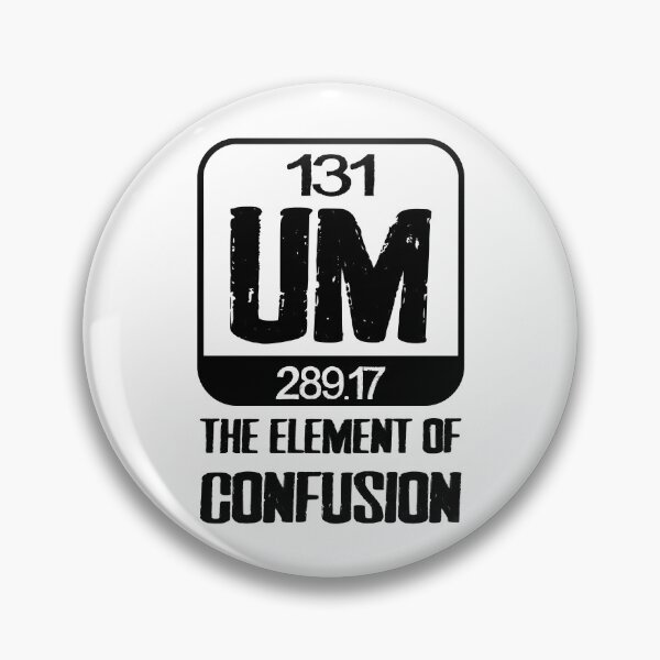 Item preview, um the element of confusion      designed and sold by SlomotionsShop.