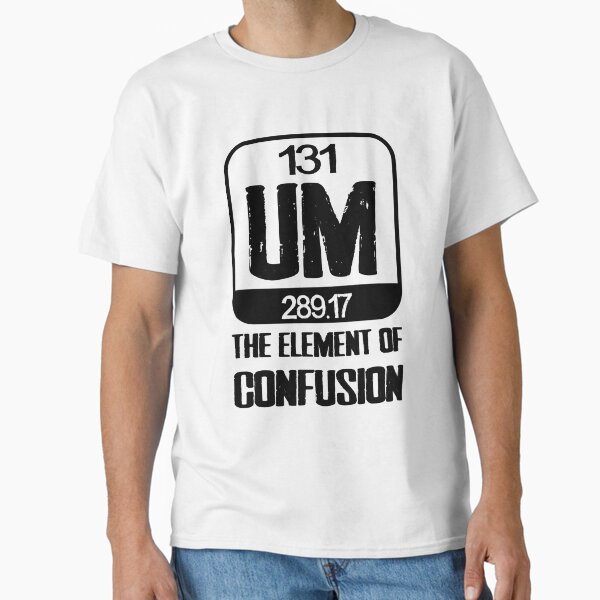 Item preview, um the element of confusion      designed and sold by SlomotionsShop.