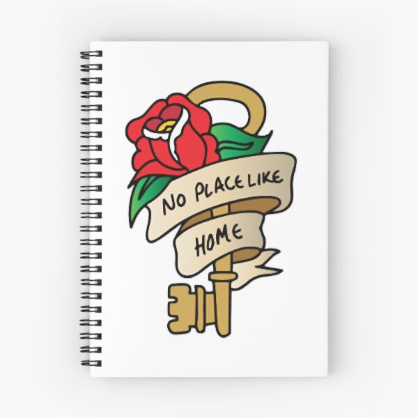 Item preview, No Place Like Home - Traditional tattoo             designed and sold by SlomotionsShop.