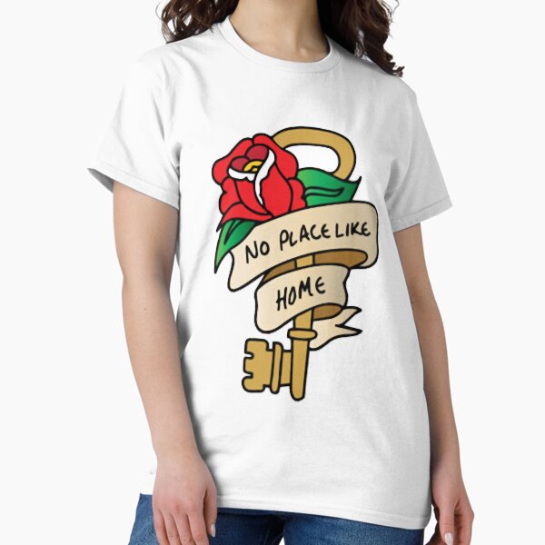 Item preview, No Place Like Home - Traditional tattoo             designed and sold by SlomotionsShop.