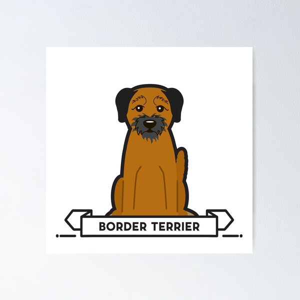 Item preview, Border Terrier Puppy Dog designed and sold by artbachelor.