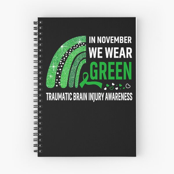 Item preview, In November We Wear Green Traumatic Brain Injury Awareness designed and sold by Gillosina.