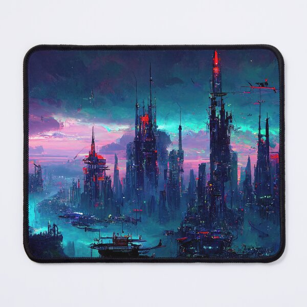 Item preview, Futuristic City designed and sold by 2Piglets.
