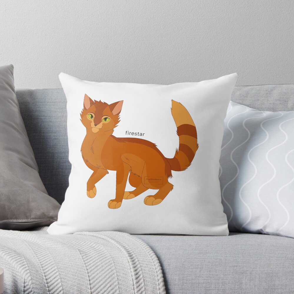 Warrior Cats Firestar Pillowcase Polyester Linen Velvet Creative Zip  Decorative Pillow Case Home Cushion Cover - AliExpress