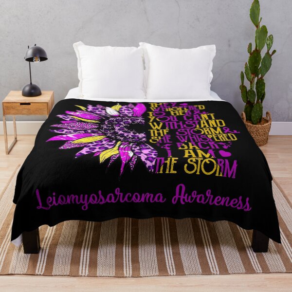 Item preview, I Am The Storm Sunflower Leopard Leiomyosarcoma Awareness designed and sold by rechardtee.