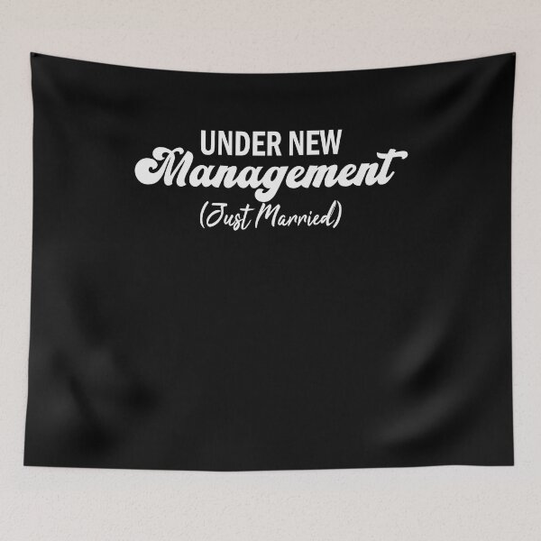 Item preview, Under new management just married bachelor party designed and sold by EbnerPrints.