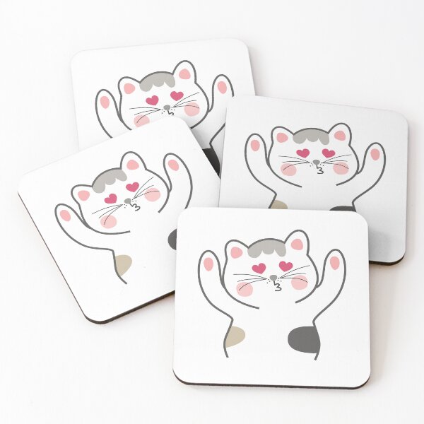 Aperçu de l'œuvre Embrasse moi chat créée et vendue par CuteMaster.