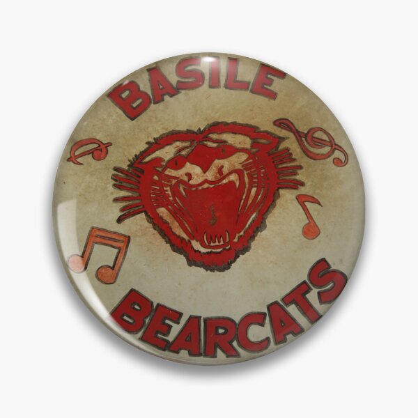 Item preview, Basile Bearcat Band Old Drum Head designed and sold by LeJeuneGifts.