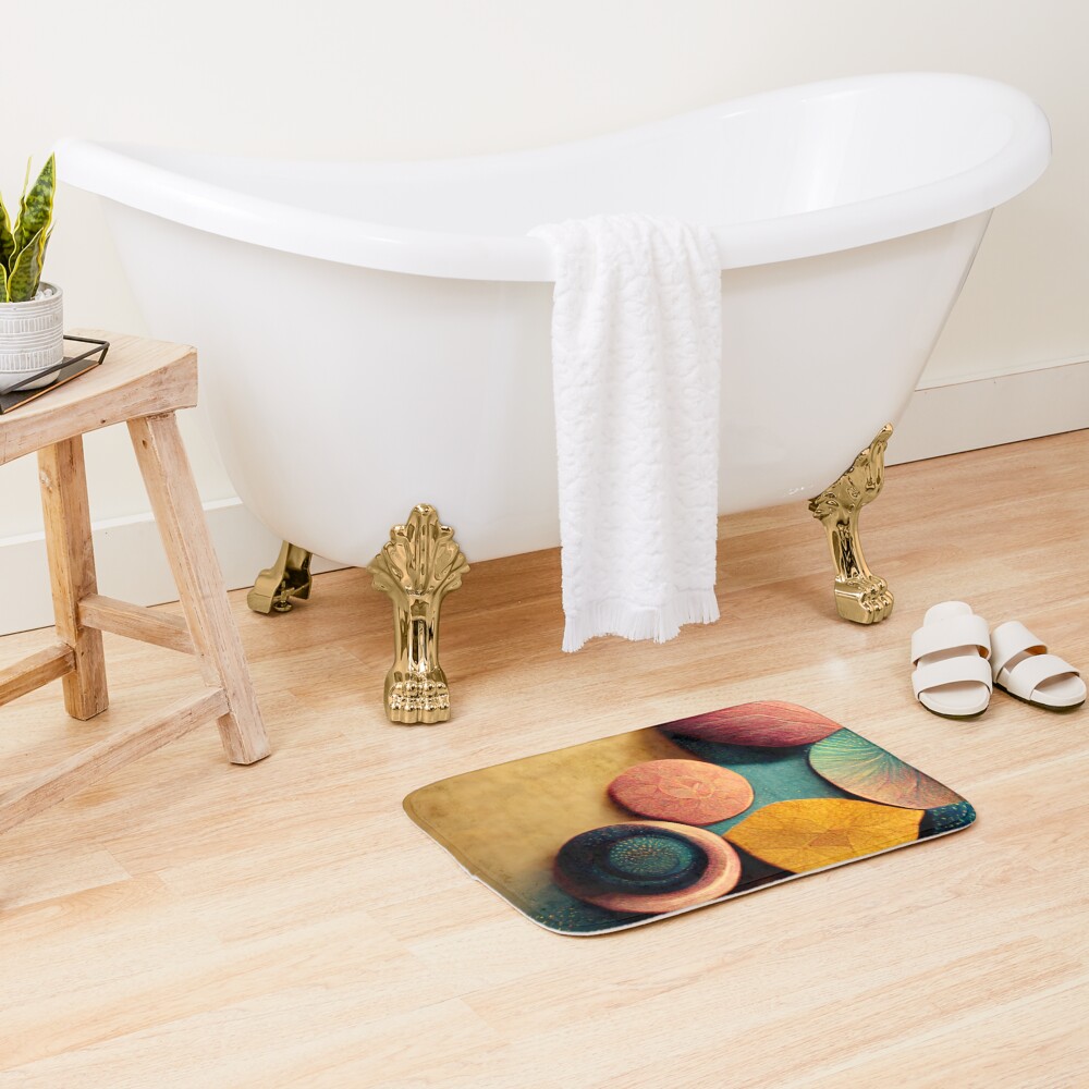 Item preview, Bath Mat designed and sold by Riverside-Moon.