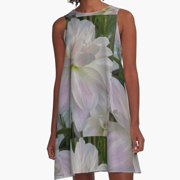 White Dahlia A-Line Dress
