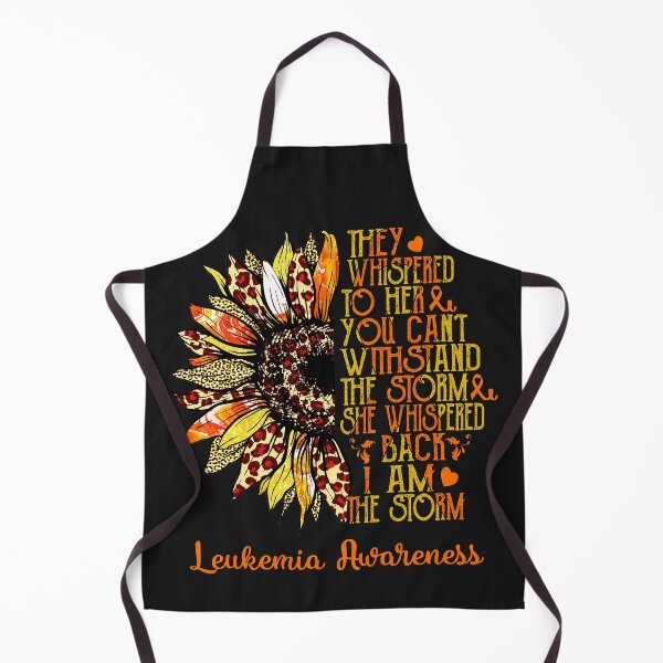 Item preview, I Am The Storm Sunflower Leopard Leukemia Awareness designed and sold by rechardtee.
