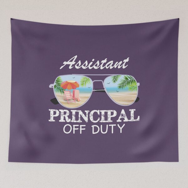 Item preview, Assistant Principal Off Duty Spring Holiday Summer Break Relaxed  designed and sold by PorpoiseTee.