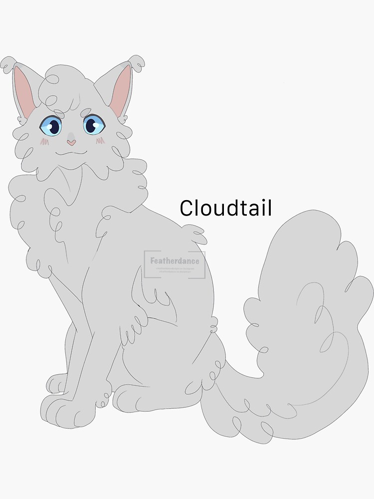 Warrior Cats Ravenpaw Sticker for Sale by Keef-Korner