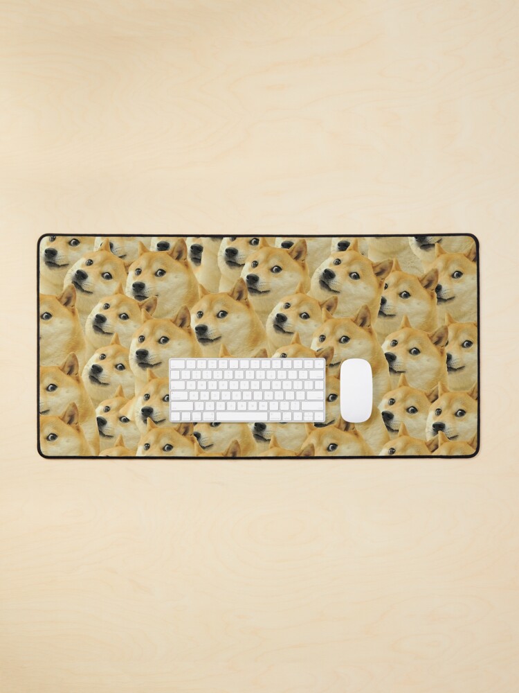 Botanist gas Structureel Doge WOW Pattern Shiba Inu Doggo dog meme montage HD High Quality Online  Store" Mouse Pad for Sale by iresist | Redbubble