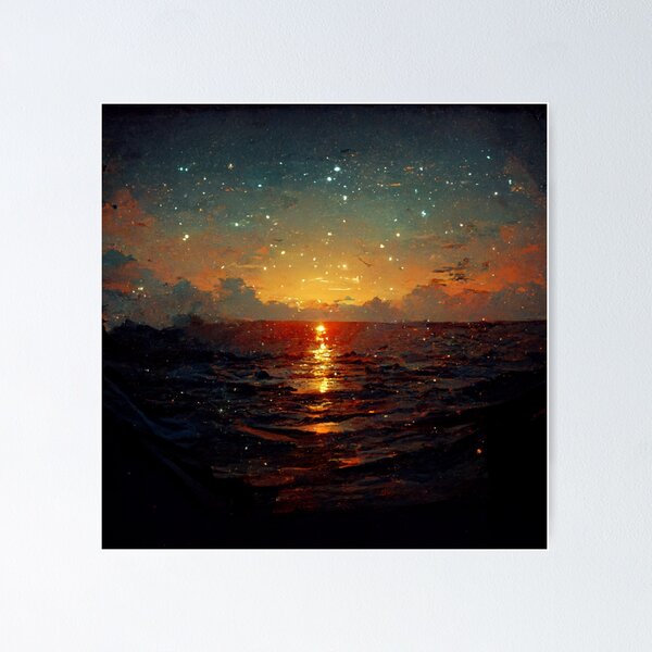 Aperçu de l'œuvre Coucher de soleil 3 créée et vendue par GhostSpace13.