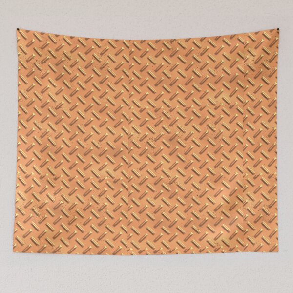 Item preview, Golden Copper Diamond Plate designed and sold by CandySalt.