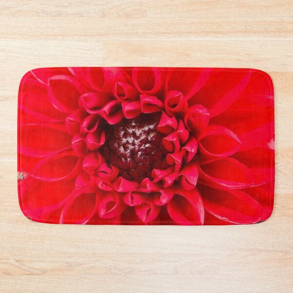 Item preview, Vibrant Red Dahlia Symmetry and Balance designed and sold by Photomersion.