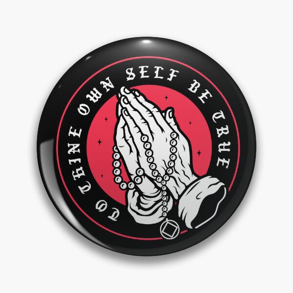 Item preview, Praying Hands Be True AA NA Recovery designed and sold by AmendApparel.
