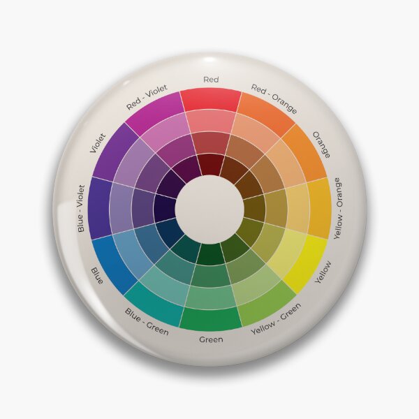 Item preview, Colour Wheel | British English on Sand designed and sold by ThePrintNook.