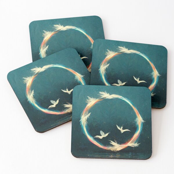 Item preview, Infinity symbol formed by birds designed and sold by Riverside-Moon.