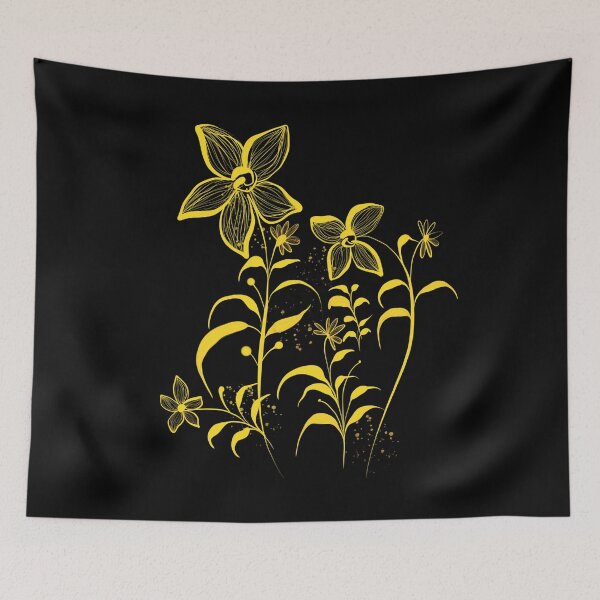 Item preview, Yellow Chrome on Black designed and sold by Acsah David.