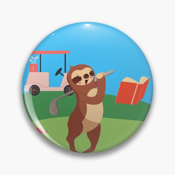 Item preview, Sloth Going Golfing designed and sold by tmdaliggr.