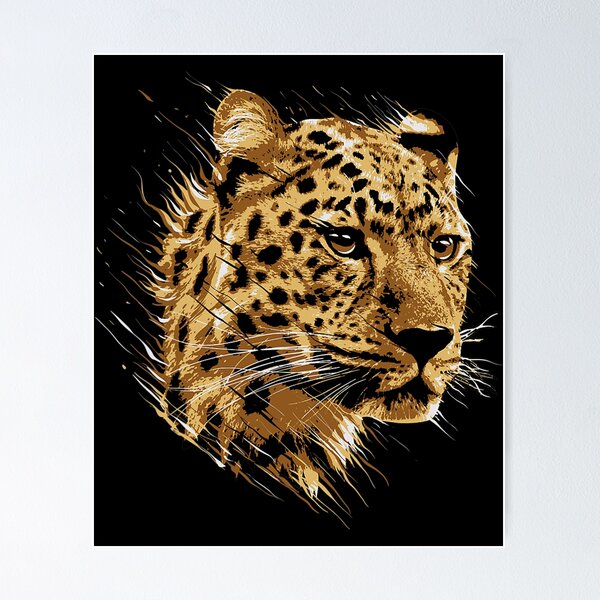 Artikelvorschau, Leopard-Liebhaber-Geschenk - Leopard entworfen und verkauft von silverconscienc.