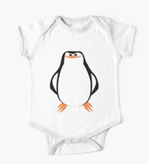 Large Penguin Design One Piece - Short Sleeve