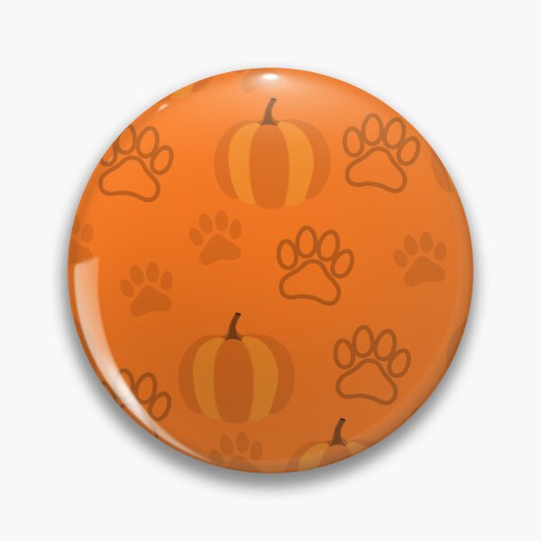 Item preview, Pumpkins and Paws - Orange Tone on Tone designed and sold by 8PawsStudio.