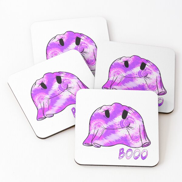 Item preview, Booo  tie-dyed ghost purple  designed and sold by Martzart.