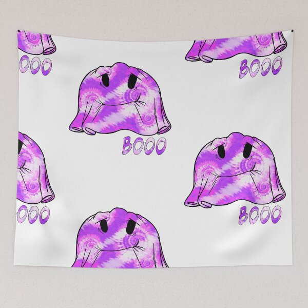 Item preview, Booo  tie-dyed ghost purple  designed and sold by Martzart.