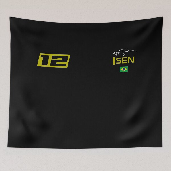 Aperçu de l'œuvre Ayrton Senna 12 F1 Legends créée et vendue par Pop-UpStore.