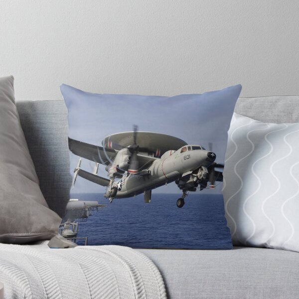 Item preview, STK104474M-An E-2C Hawkeye launches from USS Kitty Hawk. designed and sold by StocktrekImages.