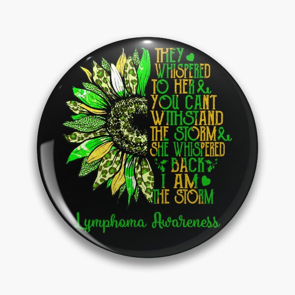 Item preview, I Am The Storm Sunflower Leopard Lymphoma Awareness designed and sold by rechardtee.