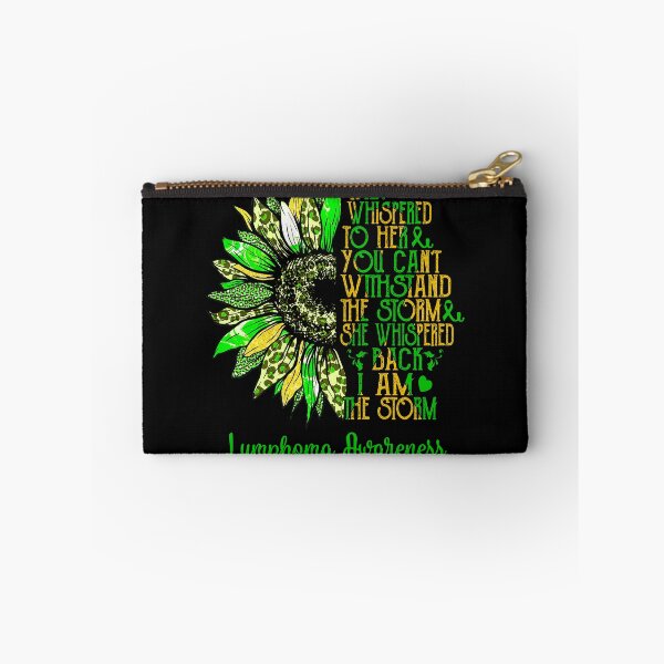 Item preview, I Am The Storm Sunflower Leopard Lymphoma Awareness designed and sold by rechardtee.