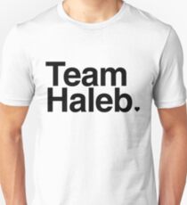 Team Haleb - black text Unisex T-Shirt