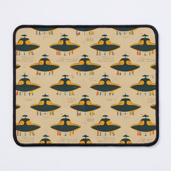 Item preview, Alien hieroglyphs seamless pattern designed and sold by Riverside-Moon.