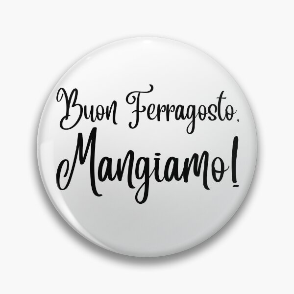 Item preview, Buon Ferragosto Mangiamo! Italian Black Font Typography designed and sold by HappyHowler.