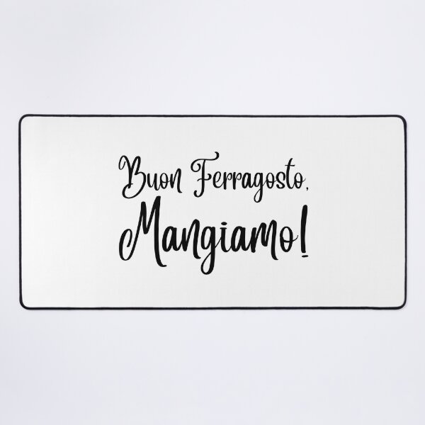 Item preview, Buon Ferragosto Mangiamo! Italian Black Font Typography designed and sold by HappyHowler.