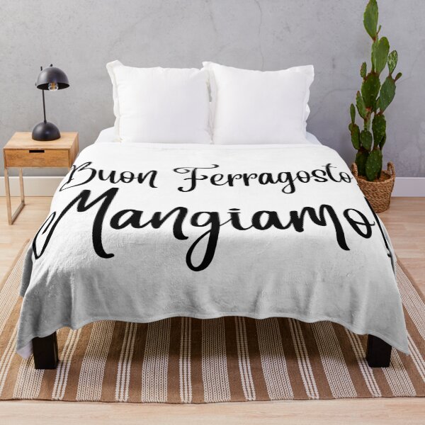 Item preview, Buon Ferragosto Mangiamo! Italian Black Font Typography designed and sold by HappyHowler.