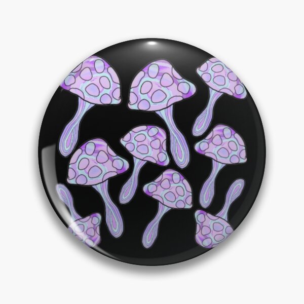 Item preview, Purple mushrooms designed and sold by Artistkhg.