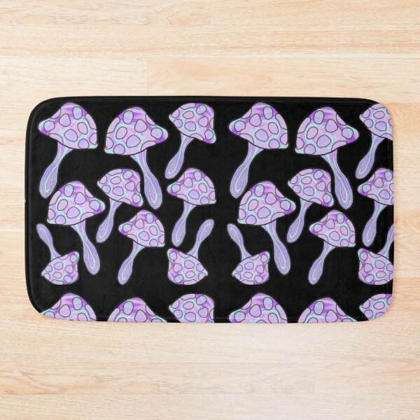 Item preview, Purple mushrooms designed and sold by Artistkhg.